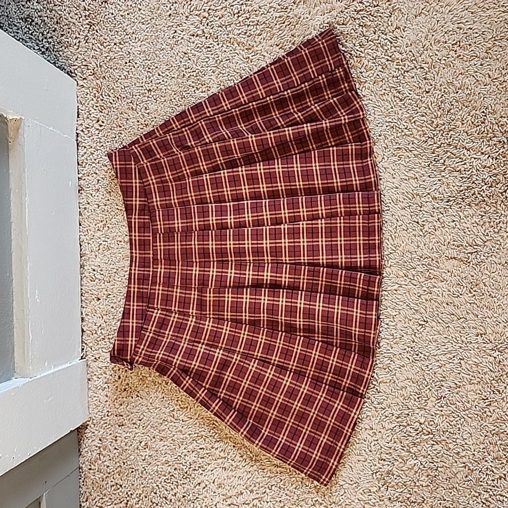 Plaid skirt, XS